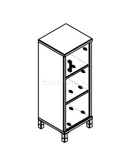 Шкаф Skyland BORN 421.8(R) орех даллас, изображение 2