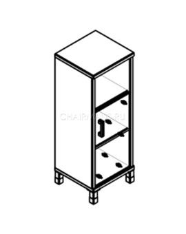 Шкаф Skyland BORN 421.5(R) орех даллас, изображение 2