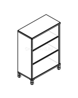 Шкаф Skyland BORN 420.1 орех даллас, изображение 2