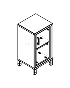 Шкаф Skyland BORN 411.4 (R) орех гарда, изображение 2