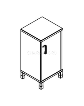 Шкаф Skyland BORN 411.3 (Z/R) венге магия, изображение 2