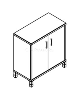 Шкаф Skyland BORN 410.2 бургунди, изображение 2