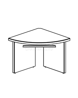 Угловой элемент Skyland BORN В306 L орех даллас, изображение 2