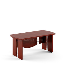 Стол руководителя Skyland BORN В102 бургунди, изображение 1