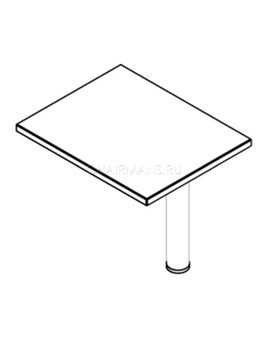 Брифинг-приставка Skyland BORN 305.1 орех даллас, изображение 2