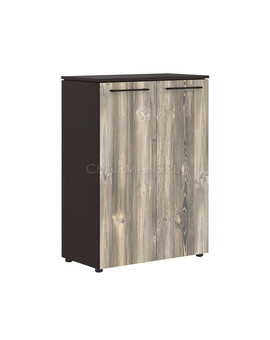 Шкаф с глухими средними дверьми Skyland MORRIS MMC 85.1 дуб базель/венге магия, изображение 1