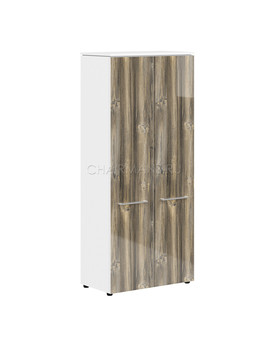 Шкаф с глухими дверьми Skyland MORRIS MHC 85.1 дуб базель/белый, изображение 1