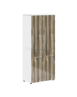 Шкаф для одежды Skyland MORRIS MCW 85 дуб базель/белый, изображение 1