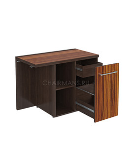 Тумба приставная Skyland MORRIS MCRT 1055R макассар/венге магия, изображение 2