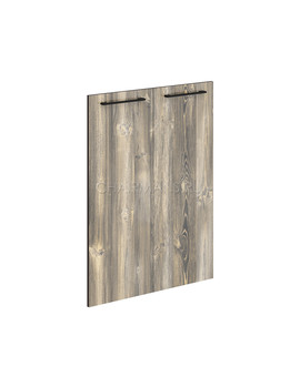 Двери средние Skyland MORRIS MMD 42-2 дуб базель/венге магия, изображение 1