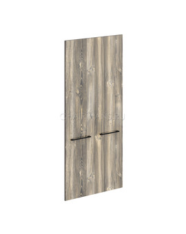 Двери высокие Skyland MORRIS MHD 42-2 дуб базель/венге магия, изображение 1