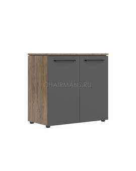 Шкаф с глухими малыми дверьми Skyland MORRIS TREND MLC 85.1 антрацит/кария пальмира, изображение 1
