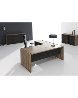 Шкаф с глухими малыми дверьми Skyland MORRIS TREND MLC 85.1 антрацит/кария пальмира, изображение 2