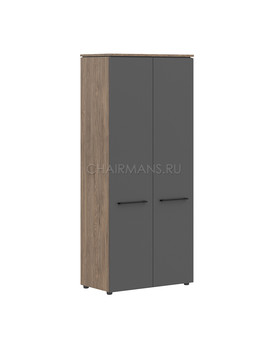 Шкаф с глухими дверьми Skyland MORRIS TREND MHC 85.1 антрацит/кария пальмира, изображение 1