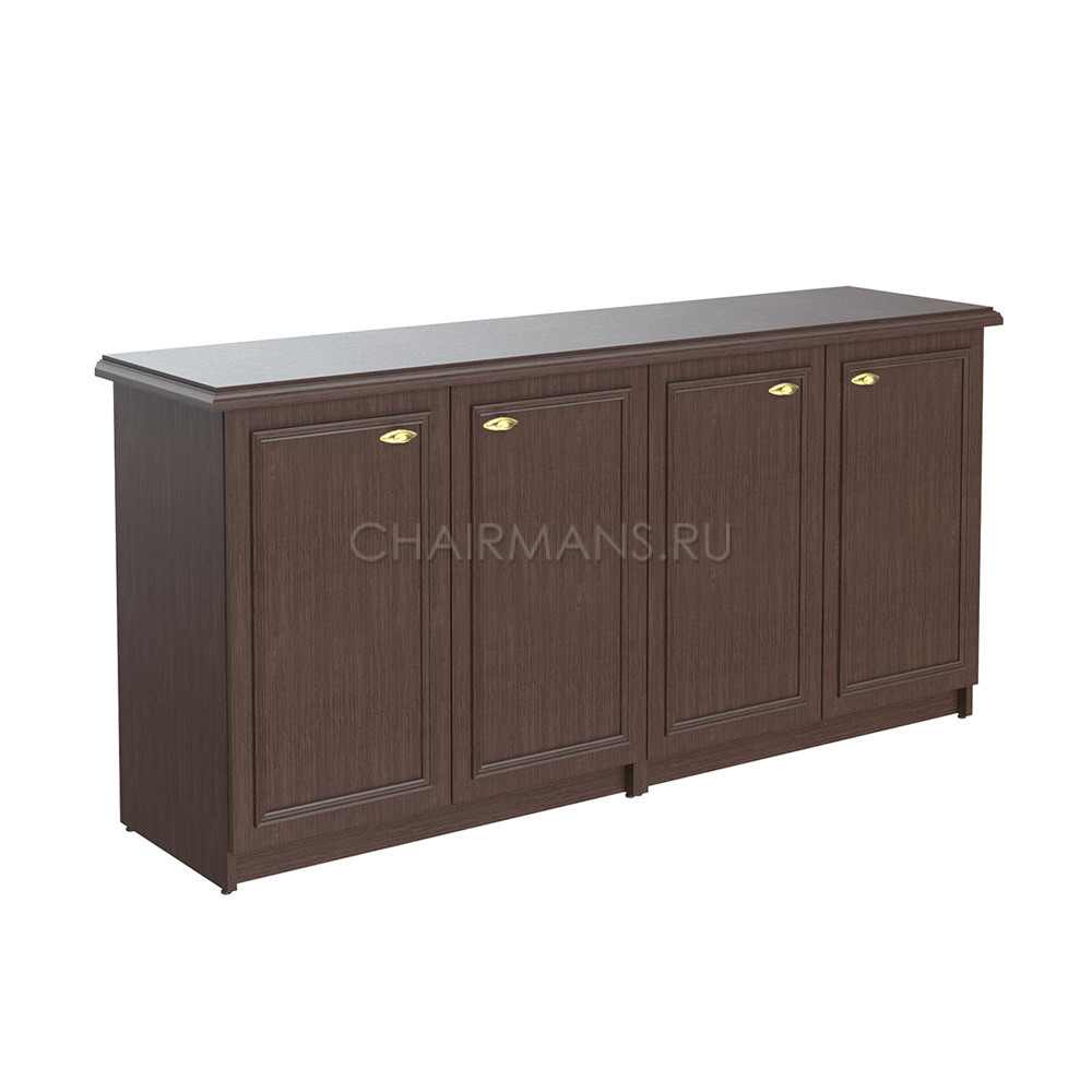 Кликните для увеличения изображения Шкаф низкий 2-х секционный Skyland RAUT RLW 185 венге магия