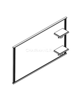 Панель настенная Skyland RAUT RPC 1810 дуб девонн, изображение 3
