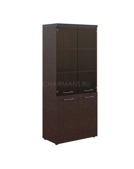 Шкаф комбинированный Skyland TORR THC 85.2 венге магия, изображение 1