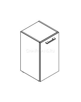 Шкаф колонна Skyland TORR TLC 42.1(L) дуб каньон, изображение 2