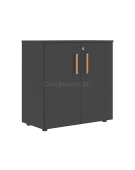 Шкаф с малыми дверьми и топом Skyland FORTA FLC 80.1(Z) черный графит, изображение 1