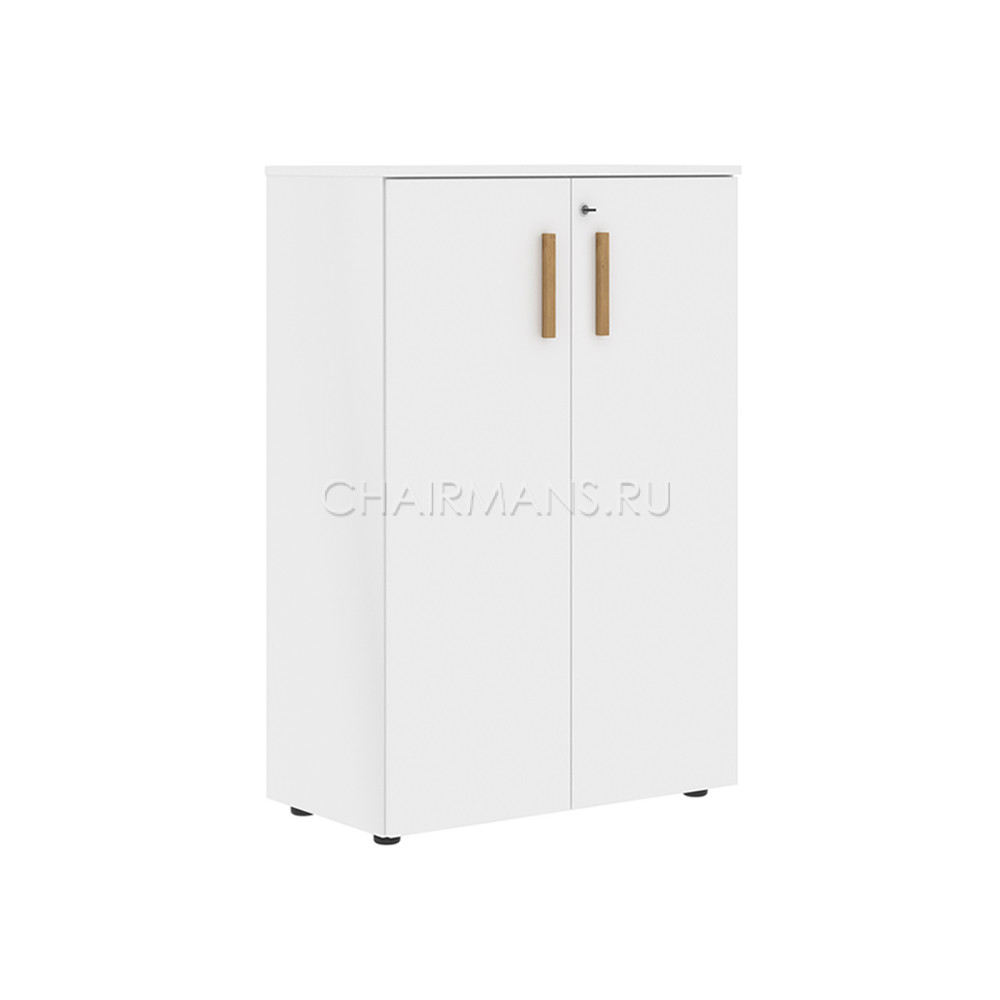 Шкаф с глухими средними дверьми и топом Skyland FORTA FMC 80.1(Z) белый премиум