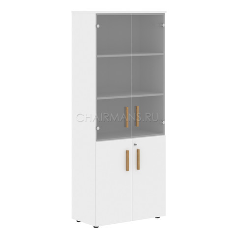 Шкаф комбинированный Skyland FORTA FHC 80.2(Z) белый премиум