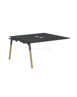 Стол приставной Skyland FORTA FIWST 1313 черный графит/черный графит-бук, изображение 1