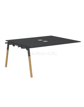 Стол приставной Skyland FORTA FIWST 1513 черный графит/черный графит-бук, изображение 1