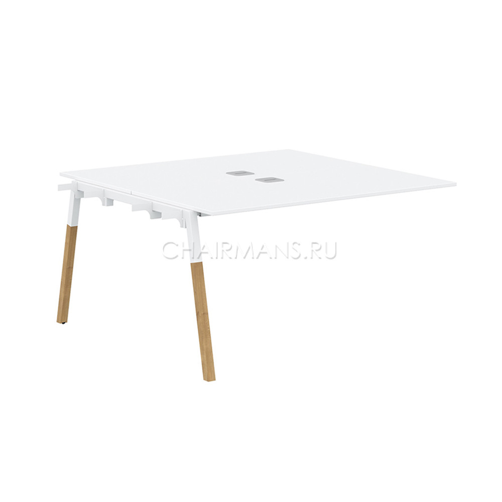 Стол приставной Skyland FORTA FIWST 1313 белый премиум/белый-бук