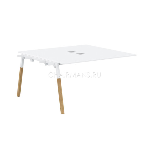 Стол приставной Skyland FORTA FIWST 1313 белый премиум/белый-бук
