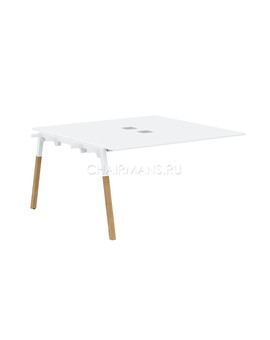 Стол приставной Skyland FORTA FIWST 1313 белый премиум/белый-бук, изображение 1