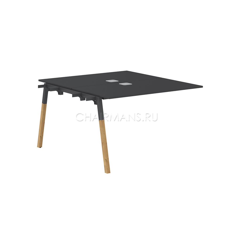 Стол приставной Skyland FORTA FIWST 1113 черный графит/черный графит-бук