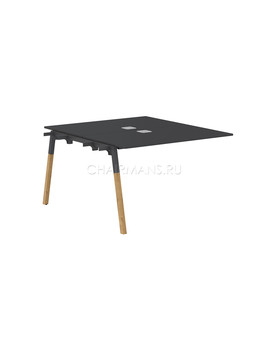 Стол приставной Skyland FORTA FIWST 1113 черный графит/черный графит-бук, изображение 1