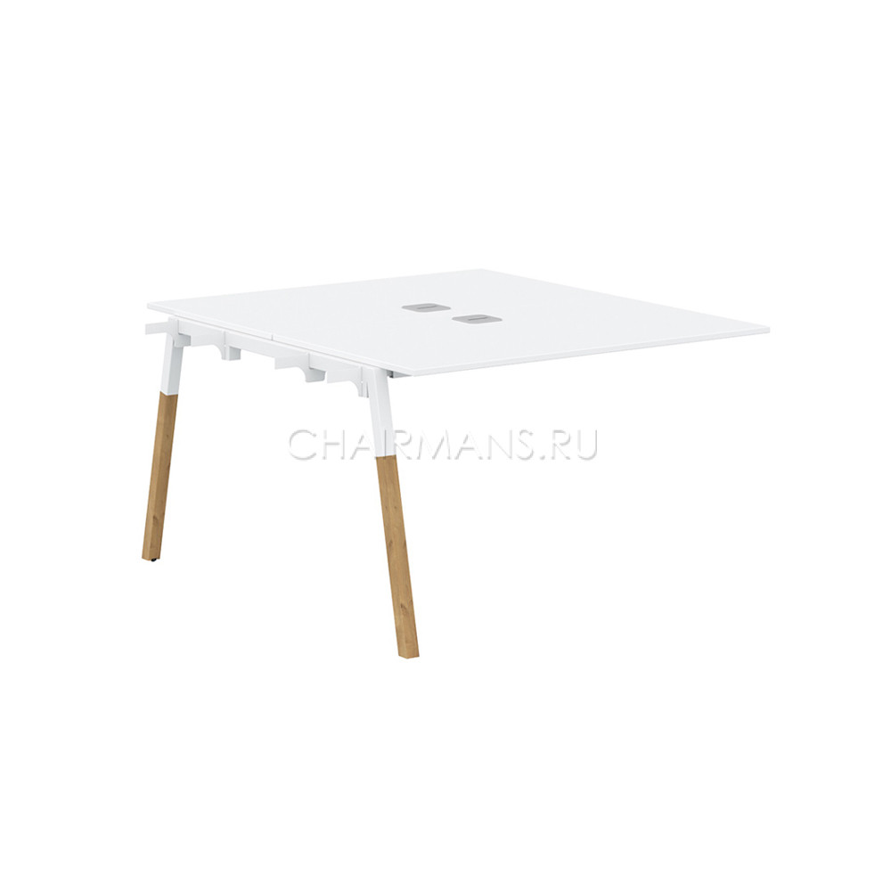Стол приставной Skyland FORTA FIWST 1113 белый премиум/белый-бук