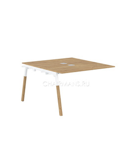Стол приставной Skyland FORTA FIWST 1113 дуб гамильтон/белый-бук, изображение 1