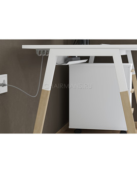 Стол компьютерный Skyland FORTA FST 1567 дуб гамильтон/белый-бук, изображение 3