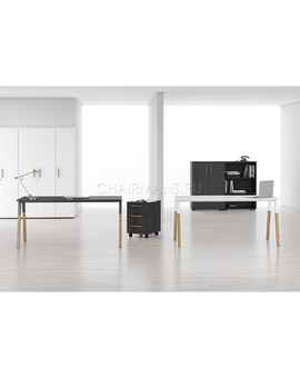 Стол компьютерный Skyland FORTA FST 1167 черный графит/черный графит-бук, изображение 5