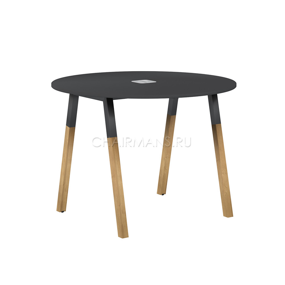 Конференц стол Skyland FORTA FRST 1020 черный графит/черный графит-бук