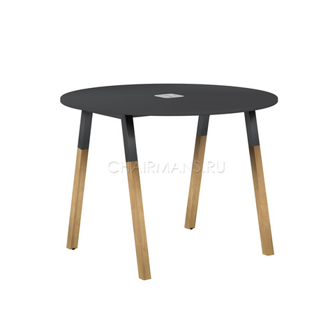 Конференц стол Skyland FORTA FRST 1020 черный графит/черный графит-бук