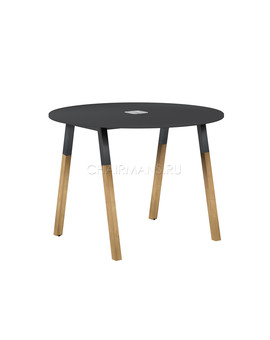 Конференц стол Skyland FORTA FRST 1020 черный графит/черный графит-бук, изображение 1