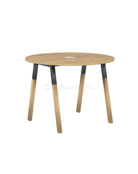 Конференц стол Skyland FORTA FRST 1020 дуб гамильтон/черный графит-бук, изображение 1