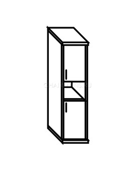 Шкаф Skyland IMAGO СУ-1.5 Пр груша, изображение 2