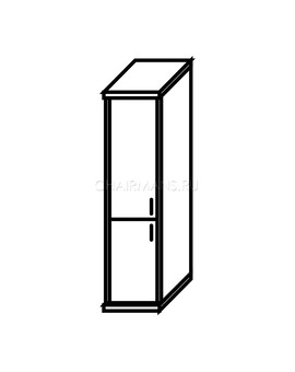 Шкаф Skyland IMAGO СУ-1.3 Л груша, изображение 2