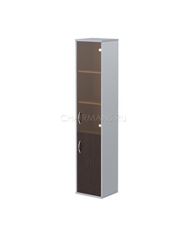 Шкаф Skyland IMAGO СУ-1.2 Пр венге/металлик, изображение 1
