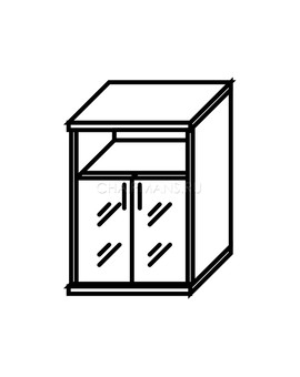 Шкаф Skyland IMAGO СТ-2.2 груша, изображение 2