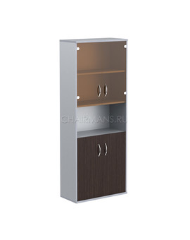 Шкаф Skyland IMAGO СТ-1.4 венге/металлик, изображение 1