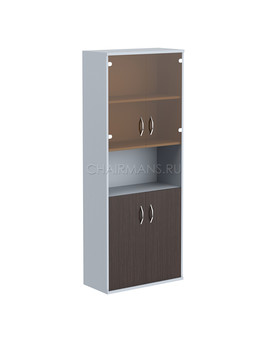 Шкаф Skyland IMAGO СТ-1.4 венге магия/металлик, изображение 1