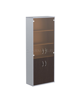Шкаф Skyland IMAGO СТ-1.2 венге/металлик, изображение 1