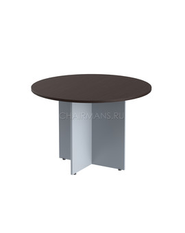 Стол круглый Skyland IMAGO ПРГ-1 венге магия/металлик, изображение 1