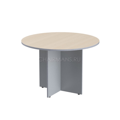 Стол круглый Skyland IMAGO ПРГ-1 клен/металлик