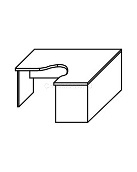 Стол криволинейный Skyland IMAGO СА-4 Пр ясень шимо, изображение 2